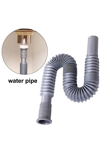 Choice Universal Plastic Flexible Kitchen Basin Strainer Sink Extension Washb...