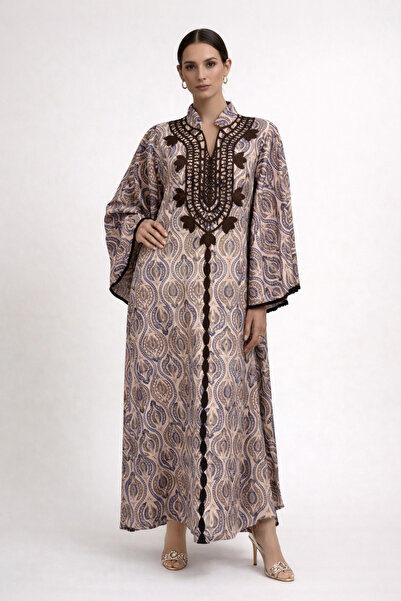 THOGUE Traditional emerald pattern jalabiya