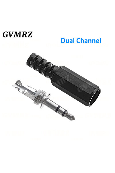 Choice 5PCS Section 3 5PCS/lot 3.5mm 1/8 "Single/Double Channel Stereo Plug W...