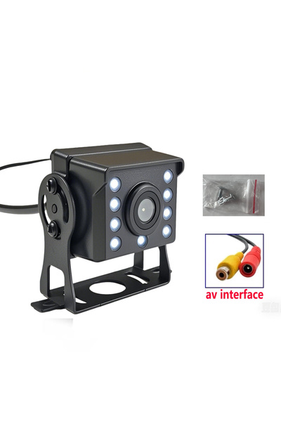 Choice1 كاميرا خلفية عالية الدقة للسيارة، تعمل بجهد 12-24 فولت، مزودة برؤية ل...