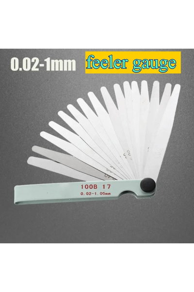 Choice مقياس سماكة ذو 17 شفرة، مقياس سماكة متري لملء الفجوات، أداة قياس قياس ...