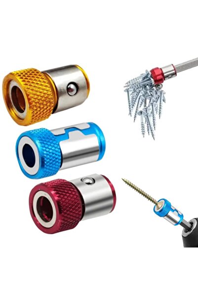 Choice3 Three colors Galacok Magnetic Screw Ring Bit Magnetizer Ring Metal Ma...