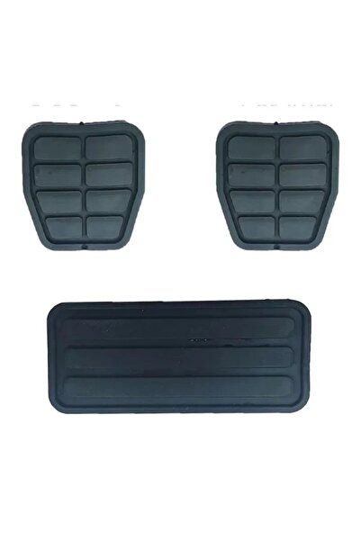 Choice طقم واحد مكون من 3 قطع من وسادات الدواسات (الكلتش، الفرامل، دواسة الوق...