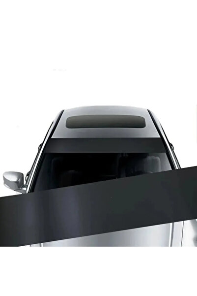 Choice ملصقات واقية من الشمس للسيارة، لون أسود مطفي، قطعة واحدة، للزجاج الأما...