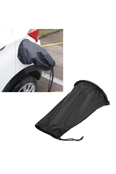 Choice غطاء أسود مقاوم للعوامل الجوية لمنفذ السيارة الكهربائية، مقاوم للماء، ...