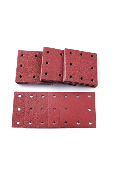 Choice1 ١٠٠ قطعة من ورق الصنفرة ذي ٨ ثقوب، مقاس ١١٠ × ١١٥ مم، مزود بظهر لاصق ...