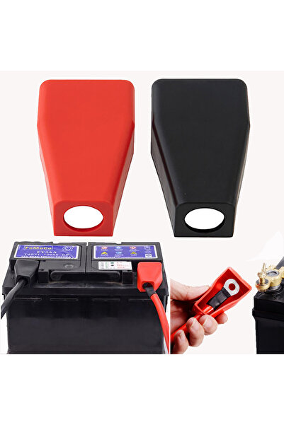 Choice غطاءان لأطراف بطارية السيارة، موجب وسالب، غطاء علوي للحماية والعزل...