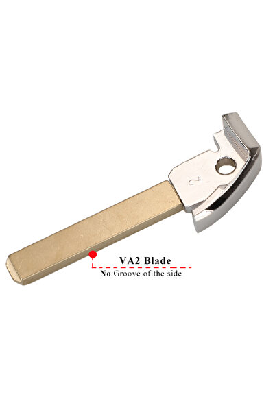 Choice مفتاح طوارئ VA2 jingyuqin HU83 / VA2 لسيارات بيجو 208، 308، 508، 3008،...