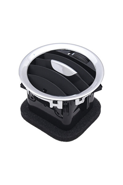 Choice غطاء فتحة تهوية مكيف الهواء باللون الأسود الفضي/الكروم، مناسب لسيارات ...