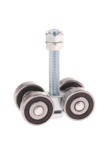 Choice 1 1PC Steel Bearing Pulley Hanging Wheel Parts Door Rollers 4 Wheel Tr...