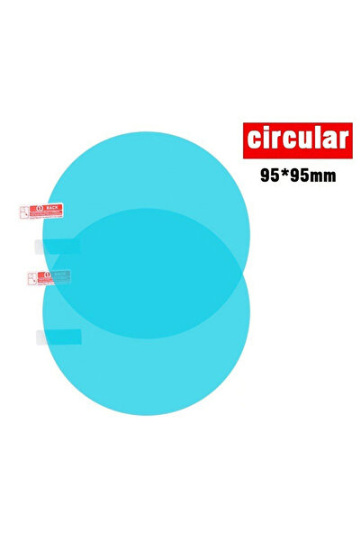 Choice 95-95 قطعتان من ملصقات مرآة الرؤية الخلفية للسيارة المقاومة للمطر، فيل...