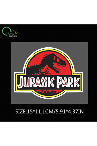 Choice ملصق حراري قابل للكي، مقاس 15×11.1 سم، بتصميم ديناصورات من عالم جوراسي...