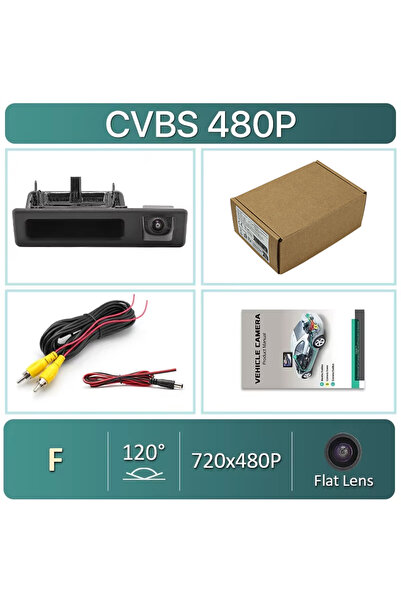 Choice كاميرا رؤية خلفية للسيارة من نوع CVBS بدقة 720x480 بكسل من GreenYi بزا...