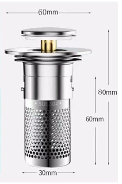 Choice حوض غسيل مطبخ من النوع 3 ذو قلب نحاسي، سدادة تصريف أرضية من مادة ABS م...