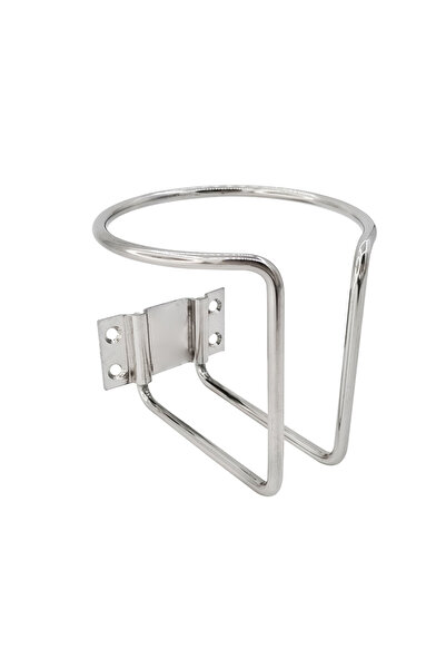 Choice حامل أكواب ومشروبات حلقي فضي من الفولاذ المقاوم للصدأ، مناسب للقوارب و...