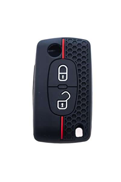 Choice1 2 Buttons Silicone Flip Remote Car Key Case Cover For Citroen C2 C3 C...