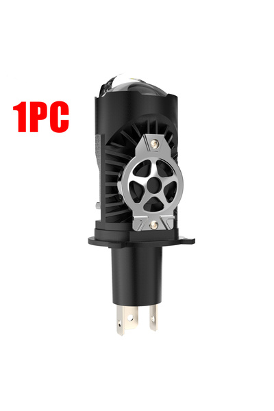 Choice1 مصباح أمامي LED أبيض 6000 كلفن H4 9003 HB2 عالي/منخفض، قطعة واحدة، عد...