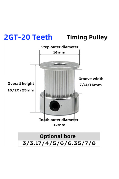 Choice3 قطع غيار طابعة ثلاثية الأبعاد، 5 مم، 6 مم، 10 قطع، قطعة واحدة، بكرة ت...