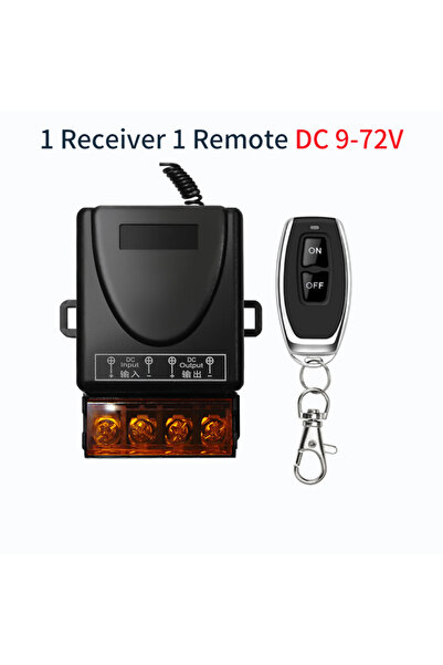 Choice 1V1 DC9-72V RF433Mhz Wireless Remote Control Switch 12V 24V 220V 110V ...