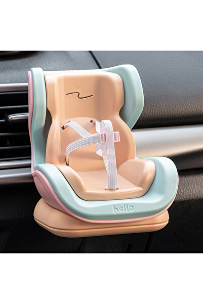 Choice مقعد أمان سيارة لابوبو باللونين الكاكي والأزرق، كرسي كرتوني، نموذج سيا...