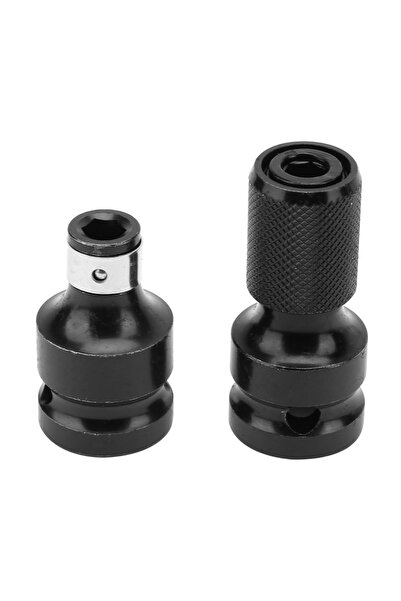 Choice قطعتان من محول سداسي أنثوي تلسكوبي من 1/2 إلى 1/4 بوصة، محول مفتاح ربط...