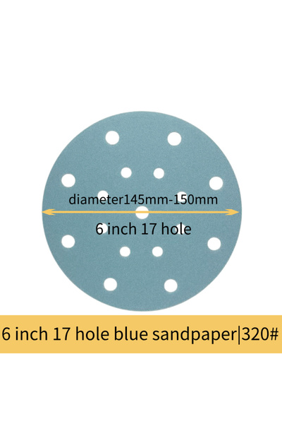 Choice18 6 Inch 17 Holes 320 100PCS 5 Inch 6 Hole/6 Inch 17 Holes Hook and Lo...