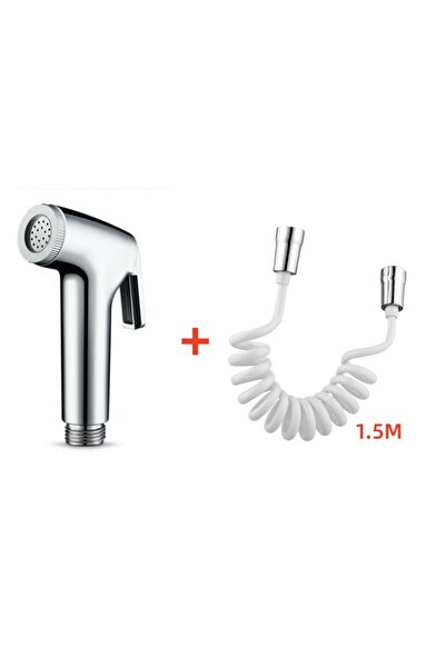 Choice مجموعة واحدة من رشاش بيديه المرحاض المحمول بالماء ورأس دش مرن وخرطوم و...