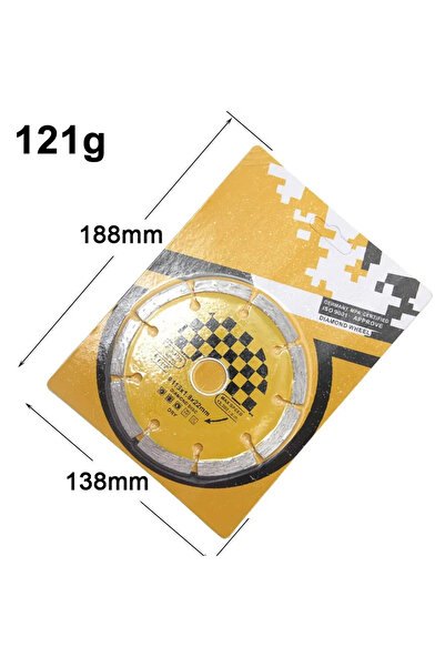 Choice قطع الأخشاب 1 قطعة منشار تقطيع جاف 115 مم ماسي لتكسير الجدران وشفرة من...