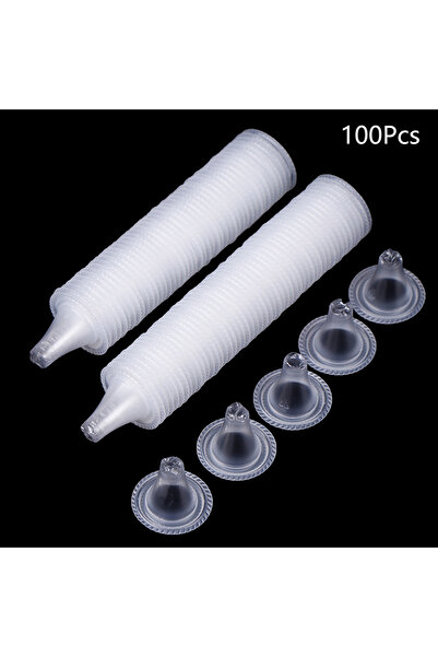 Choice ١٠٠ قطعة من أغطية عدسات مقياس حرارة الأذن، وفلاتر العدسات، وأغطية إعاد...