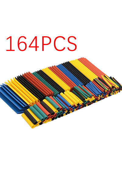 Choice مجموعة متنوعة من أنابيب الانكماش الحراري (164 قطعة) لتوصيل الأسلاك الك...