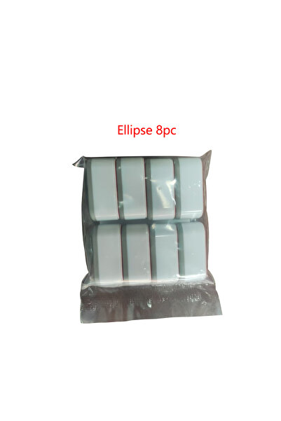 Choice Ellipse 8pc 4PCS Universal Toilet Seat Protector Pads - Non-Slip Stron...
