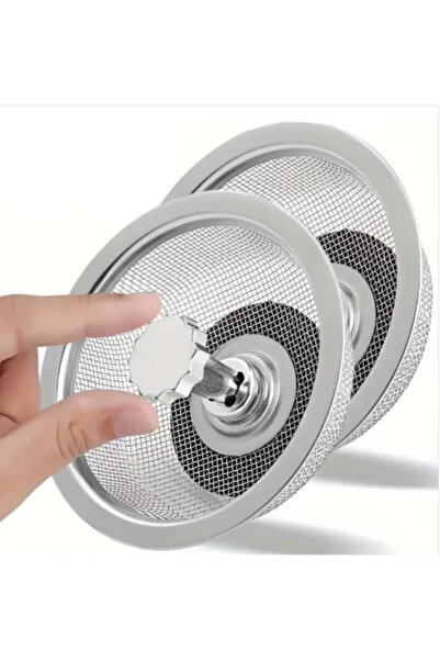 Choice قطعتان من شاشة الترشيح المصنوعة من الفولاذ المقاوم للصدأ، فلتر حوض الم...