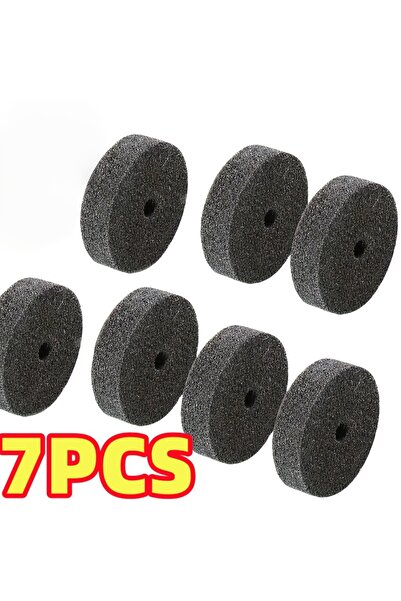 Choice 7pcs 7pcs Polishing Wheels, 3-Inch Fiber Polishing Wheel Durable and V...