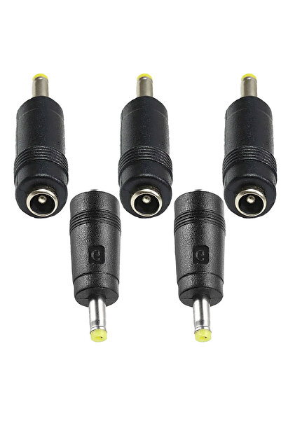 Choice 5PCS 5521 to 4017 5PCS DC Power Adapter Converter Set - 5.5mm×2.1mm Fe...