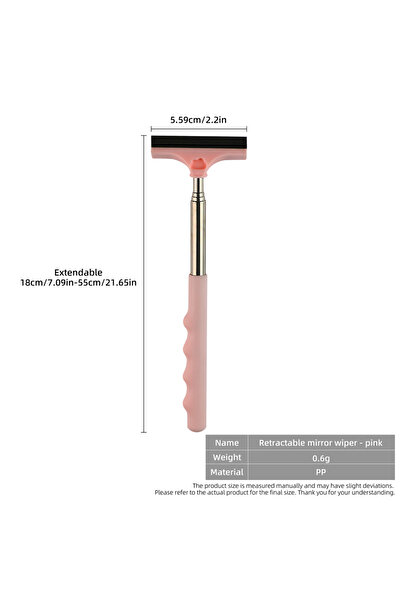 Choice ماسحة مرآة الرؤية الخلفية للسيارة باللون الوردي، ماسحة مرآة الرؤية الخ...