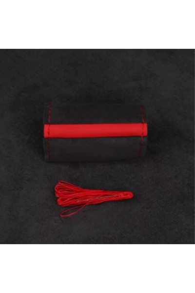 Choice غطاء عجلة قيادة السيارة من شوماو، أحمر، قطعة واحدة، ناعم، مقاوم للتآكل...