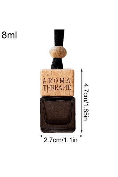 Choice زجاجة معطر جو للسيارة، زينة، 8 مل، معطر مرآة الرؤية الخلفية للسيارة، ق...