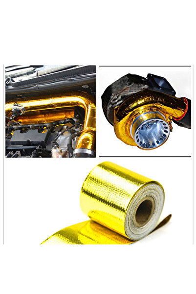 Choice 5m Self Adhesive Heat Shield Wrap Automotive Exhaust Tube Insulation T...