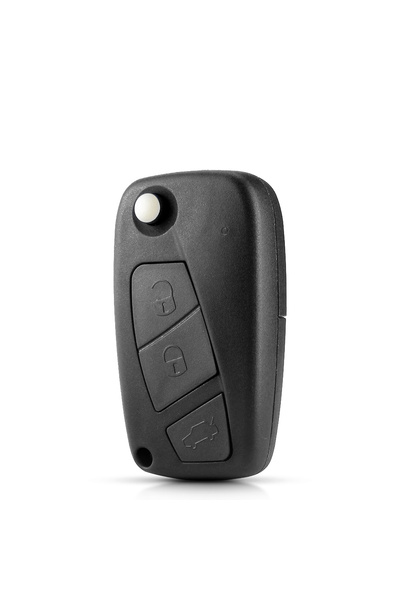 Choice1 غطاء مفتاح سيارة أسود بثلاثة أزرار من KEYYOU، قطعة واحدة، مناسب لسيار...