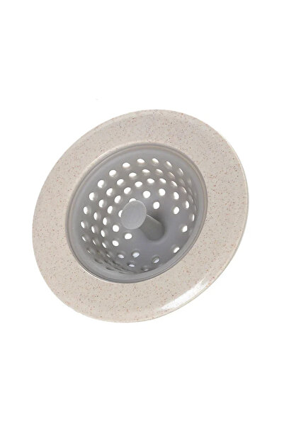 Choice مصفاة حوض من السيليكون باللون البيج، فلتر حوض المطبخ، حشو شبكي للشعر، ...