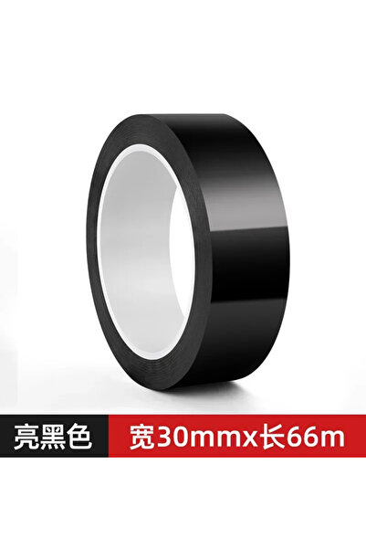 Choice ملصقات سوداء لامعة مقاس 30 مم × 66 مم لحماية حواف نوافذ السيارات، وتغط...