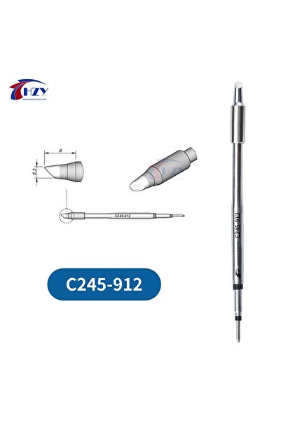 Choice رؤوس مكواة لحام كهربائية ذات درجة حرارة ثابتة C245-912 HZY ​​C245، محط...