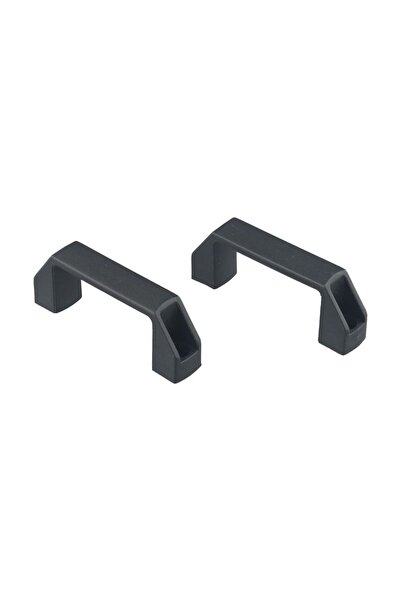 Choice 90mm 2PCS Cabinet Handle Thickened Cabinet Door Handles Black Plastic ...