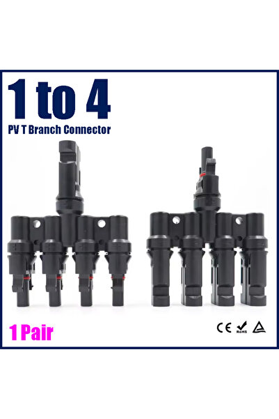 Choice1 موصلات MC الشمسية 4T-1pair 1 إلى 2/3/4/5/6T لألواح الطاقة الكهروضوئية...