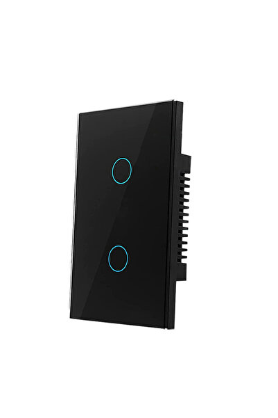 Choice4 مفتاح ذكي ثنائي القطب أسود اللون غير لامع بجهد 100-240 فولت، يدعم الا...