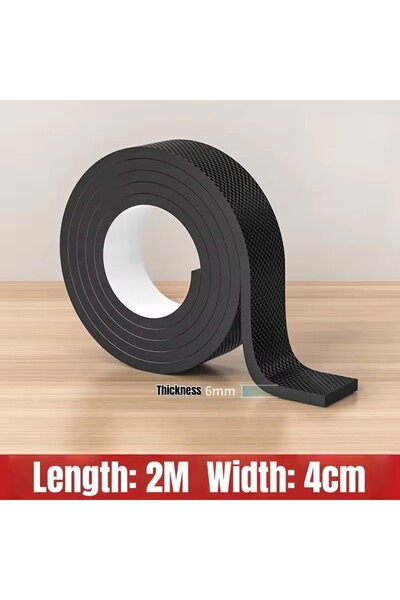 Choice 6mm 2 Meters Width 4cm DIY Anti-slip Furniture Pads Mute Mats Bumper D...