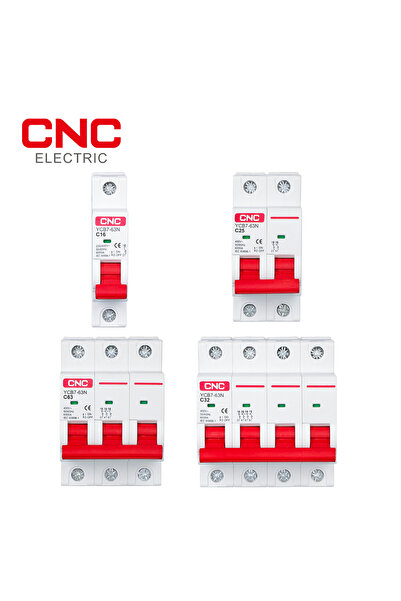 Choice26 قاطع دائرة مصغر CNC YCB7-63N ثنائي القطب 16 أمبير، أحادي القطب، ثنائ...