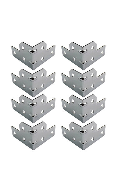 Choice1 Corner code 8Pcs Flight Case Corner Brackets Wooden Case Box Cabinet ...