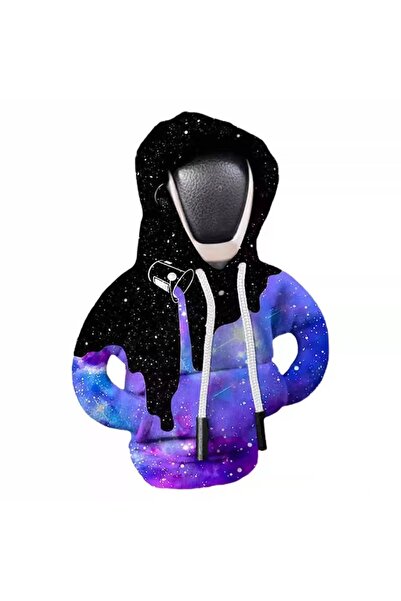 Choice غطاء مقبض ناقل الحركة بتصميم جرافيتي أبيض مبتكر، لحماية ذراع ناقل الحر...