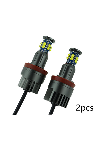 Choice قطعتان/مجموعة واحدة، مصابيح LED أمامية على شكل عيون ملاك E92 H8 بقوة 1...